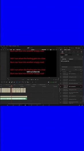 Create Karaoke Lyrics in DaVinci Resolve #davinciresolve #davinciresolvetips #editingtips #tutorial