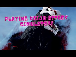 Roblox kaiju attack simulator 1