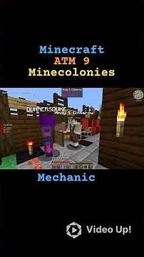 All the Mods 9 EP 236: MineColonies Mechanics Hut #minecraft #minecolonies #atm9 #DunnersDuke