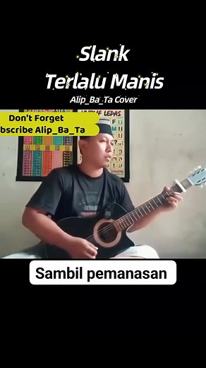 94K views · 1.8K reactions | Sambil pemanasan , Slank / terlalu manis , cover Alip bata / Alip bata #cover #reaction | Alif ba ta reaction | Facebook