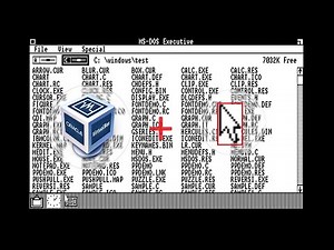 Windows 1.0 DR5 in VirtualBox with working mouse