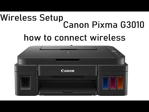 Wireless setting of Canon G3010 || Canon G3010 Setup