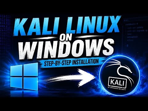 How to Install Kali Linux on Windows 11 (Step-by-Step Guide 2026) #kalilinux #kalilinuxtutorial