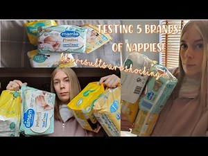 TESTING 5 BRANDS OF NAPPIES! | i was shocked by the results! 👶
