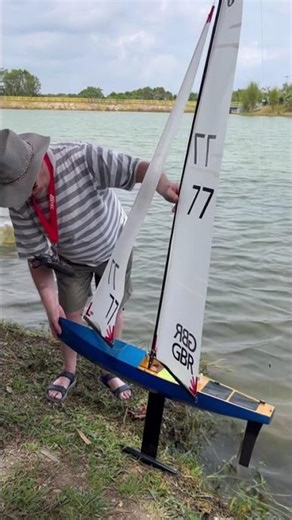 RC Sailing Boat Batam Team #diyrcboat #rcboatbatam