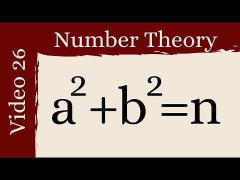 Sums of squares -- Number Theory 26
