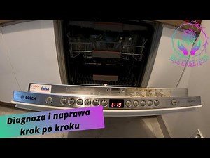 Błąd E:19 w zmywarce Bosch / Siemens. Wymiana elektrozaworu w zmywarce