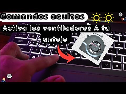 Cómo encender los ventiladores manualmente en ThundeRobot 911x - Como Apagar el teclado iluminado
