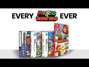 Unboxing Every Mario vs Donkey Kong Game Ever (2004-2026)