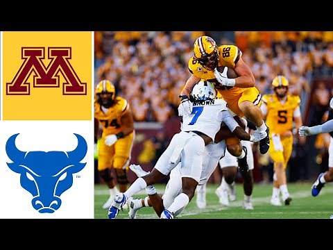 Minnesota vs Buffalo Highlights | FBS Week 1 | 2025 College Football