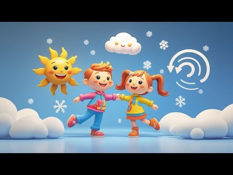 Dance Through the Weather! | Dance and Movement Song | For Preschoolers