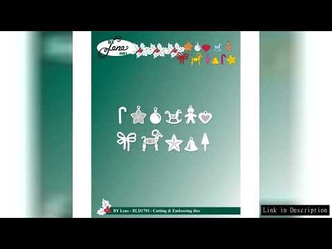 2025 New By Lene Cutting Embossing Dies Christmas Small Ornaments Metal Cutting Dies DIY Scrapbookin