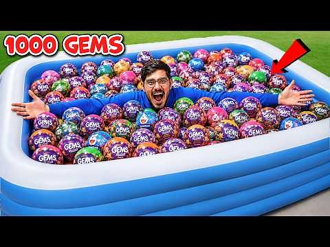 We Opened 1000 GEMS Balls | 1000 GEMS बॉल के अंदर कितने खिलौने निकलेंगे? How Many Toys?