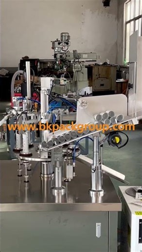 Fully Automatic Plastic Tube Filling & Sealing Machine | High-Speed Cosmetic & Cream Packaging