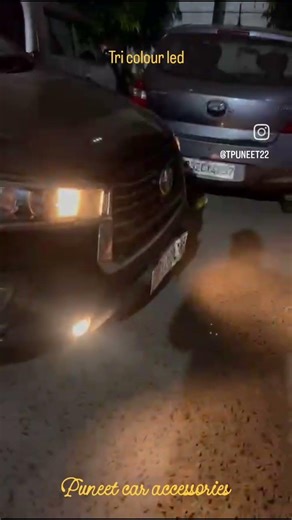 TRI COLOUR LED INSTALLED INOVA 🔥🔥💯 #bollywood #caraccessories #instagram