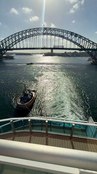 Exploring Sydney Harbour with Princess Cruises