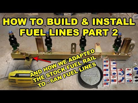 How to Build & Install Fuel Lines Part 2 - Porsche 944 Turbo Ep. 6