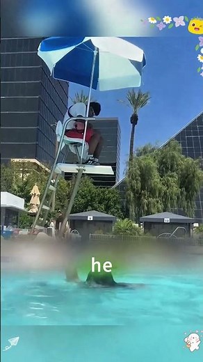 Why Do Lifeguards Do This 🤯