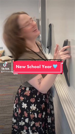 First day of school craziness 🥰 We’re an unhinged bht lovable teacher trio 🩵 #teachers #firstdayofschool #education #teachersbelike #teachersfirstday #wereback #schoolyear