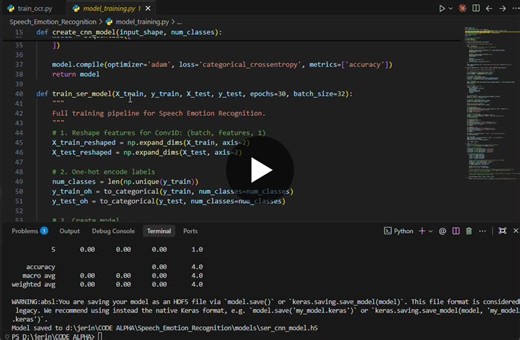 #speechrecognition #ai #machinelearning #deeplearning #nlp #python #innovation | Jerin J