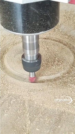 using v bit on cnc machine to carving logo #woodworking #cnc #craft