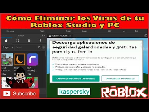 CÓMO ELIMINAR LOS VIRUS DE ROBLOX STUDIO - TUTOTIAL