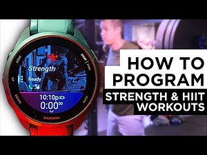 HIIT & Strength Workout Set up on Garmin Connect in 5 Minutes | Step-By-Step Tutorial