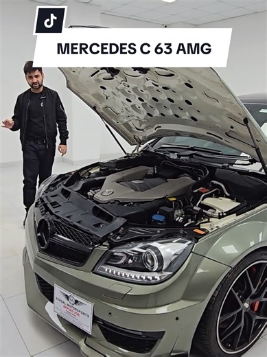 Unleashing the Mercedes C 63 AMG 2012 V8 Performance