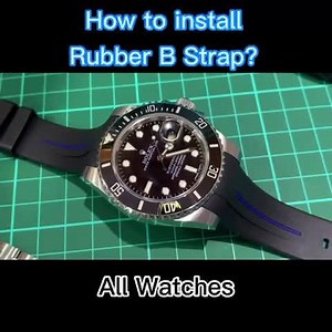 4.3K views · 47 reactions | How to install Rubber B Strap with...