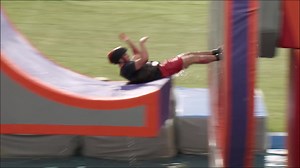 Winning Jill’s heart means surviving the Big Balls, but this contestant’s charm slips faster than their footing.. - | Wipeout