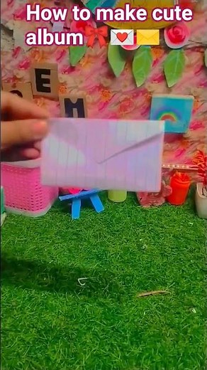 how to make cute album 🎀💌✉️#pretty #homemadepapercraft #diy #