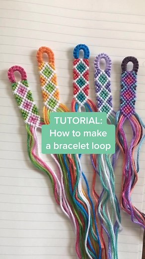 DIY Bracelet Loop Tutorial | Friendship Bracelets Guide