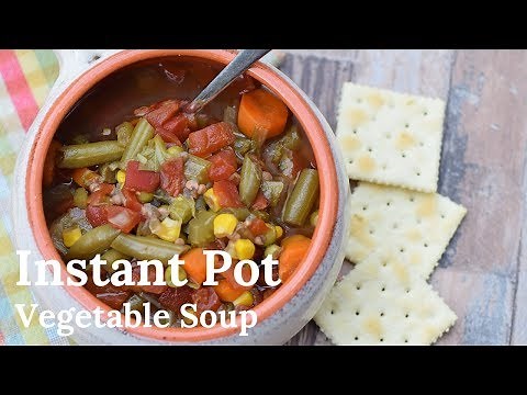 Instant Pot Vegetable Soup