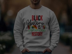 Black History is American History T-shirt, Celebrate Black History Month, African American Pride Tee, Inspirational Graphic Shirt - Etsy