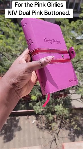 NIV Dual Pink Bible for Stylish Christian Girls