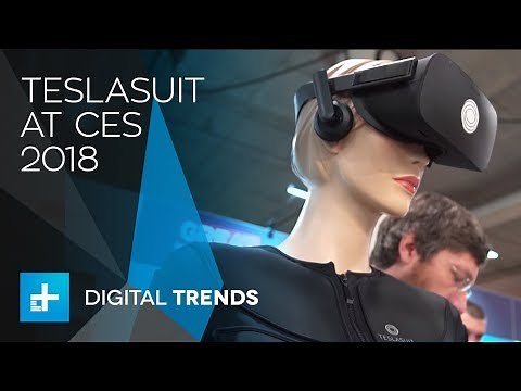 Teslasuit - Full Body Haptic VR Suit at CES 2018