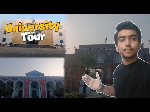 University Tour|UET Lahore Tour|UET Lahore|University Life|Mian Abdul Mateen
