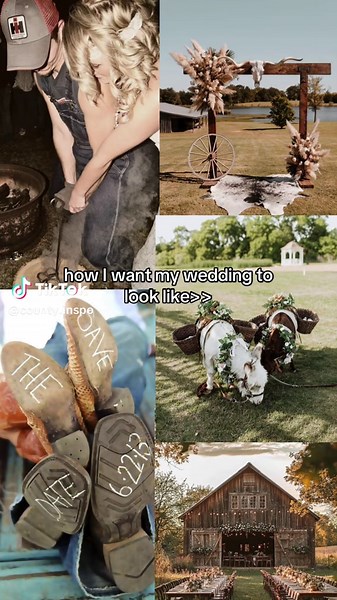 Country Dream Wedding Inspiration and Ideas