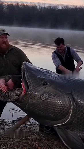 Real Footage: Giant Fish Attack at Dusk — Fishermen’s Desperate Struggle | Animation Animal Ai