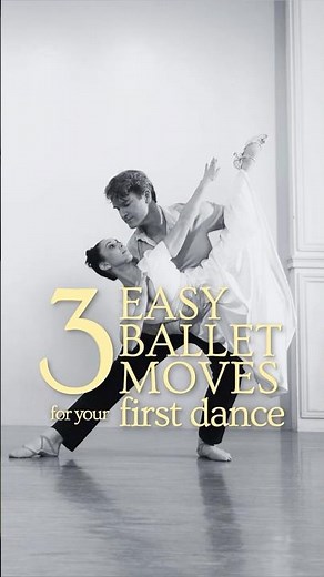 3 EASY Ballet First Dance Moves 🩰💍