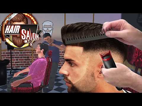 Barber Shop Hair Salon Cut Hair Cutting Games 3D
