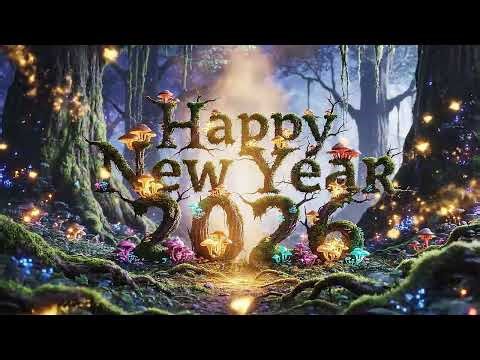 Enchanted Happy New Years Background loop 2026