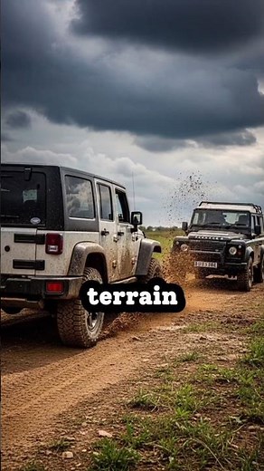 🚨 Jeep Wrangler vs Land Rover Defender | Survival of the Toughest! 🏔️🌍