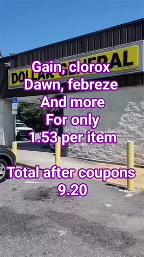 Best Dollar General Deals on Laundry and Cleaning Supplies