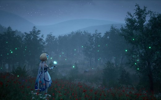 [原神/荧/夜景]动态壁纸[1080P]