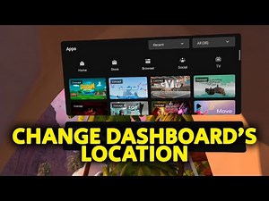 How to Drag & move Oculus Quest's Dashboard Drawer?