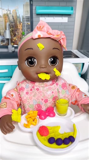 Kelise and Kylie on Instagram: "Baby Alive Doll Morning Routine #babyalivedolls #dolls"