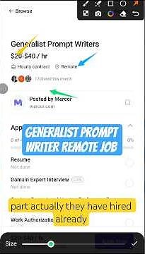 Generalist Prompt Writer Remote Job | $20–$40 Per Hour | No Country Restriction #promptwriting
