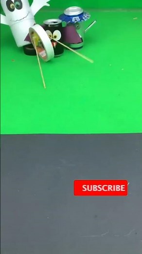 Amazing Mini DIY Robot 🤖 | Battery & Magnet Science Experiment | Viral Shorts #shorts