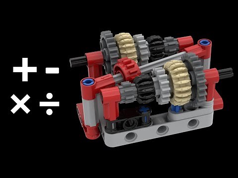 Basic Arithmetic using Lego Gears